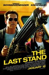 The Last Stand: Opens in 10th spot. What a pity
